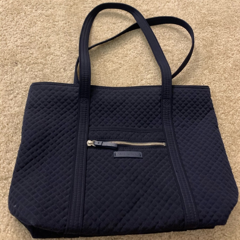 Iconic Small Vera Tote Navy